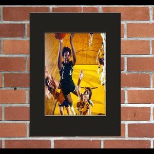 Lusia Harris Female Basketball Player Drafted 8x10 Mat Print Wall Art